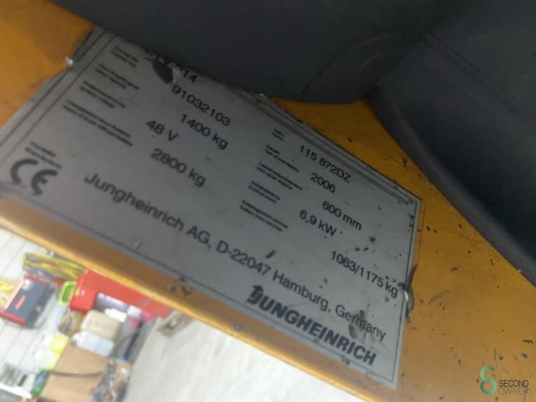 Reachtrucks Electric Jungheinrich ETV 214 2006