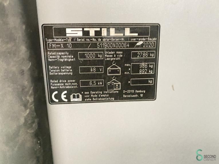 Reachtrucks Electric Still FM-X10 2020