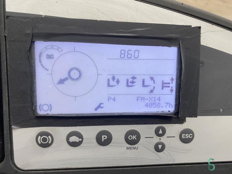 Schubmaststapler Elektrisch Still FM-X14 2012