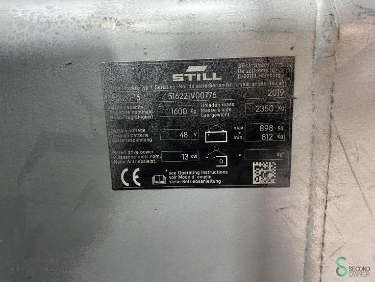 Forklifts Electric Still RX20-16 2019