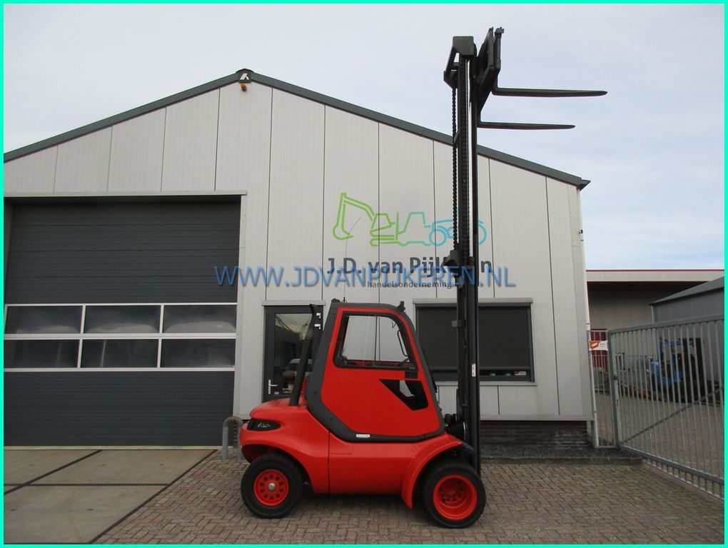 Linde H45D Perkins diesel+duplex4.9m+sideshift 200cm