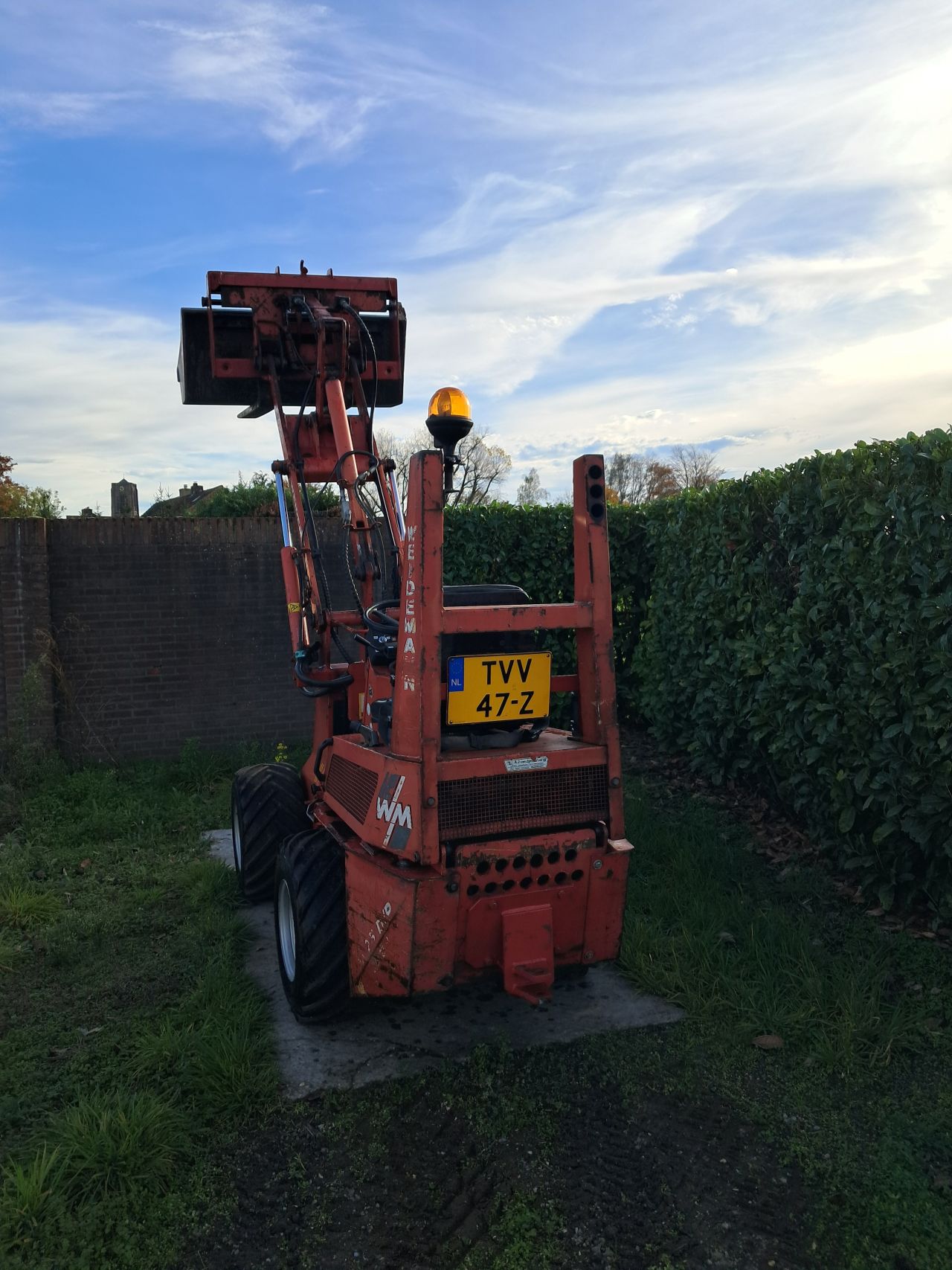 Weidemann 1025 / MARGE / Mini shovel / Loader / Bak en lepels