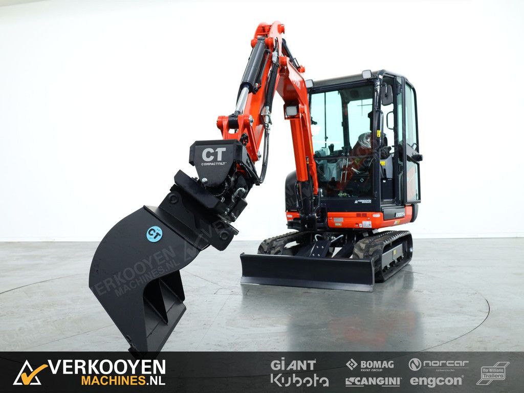 2025 Kubota KX027-4 HI + Compacttilt CTR3 Draaikantelstuk ADV1298