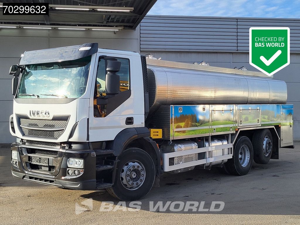 Iveco Stralis 460 6X2 15900 LTR Retarder Lift/Steering Axle ACC Euro 6