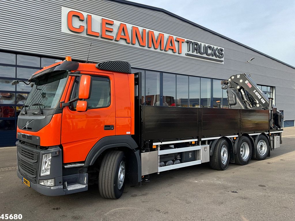 Volvo FM 420 Euro 6 8x2 Hiab 40 Tonmeter laadkraan Just 193.727 km!