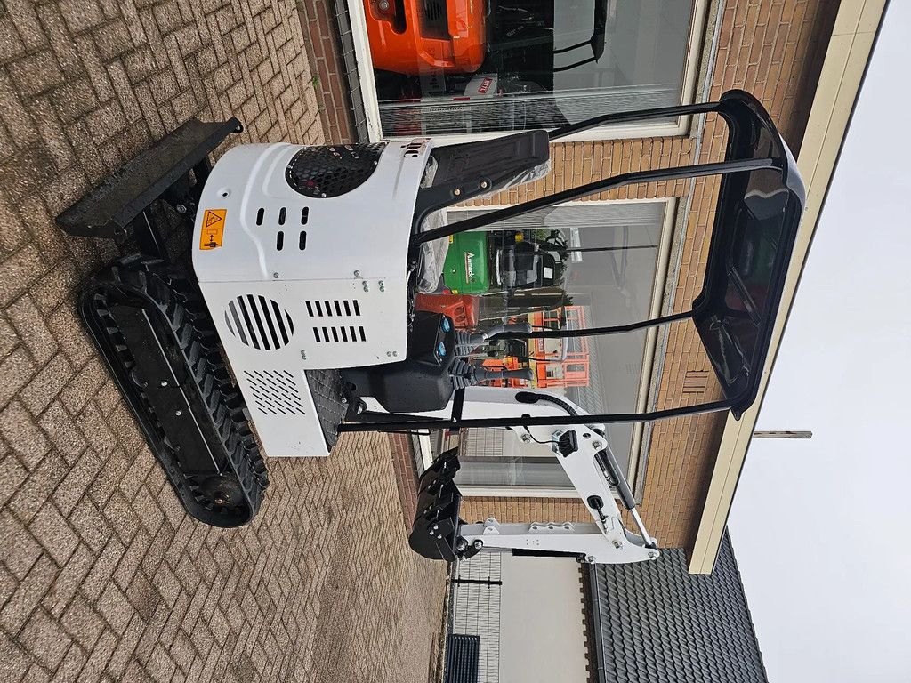 Bobcat Wit jpc minigraver graafmachine diesel