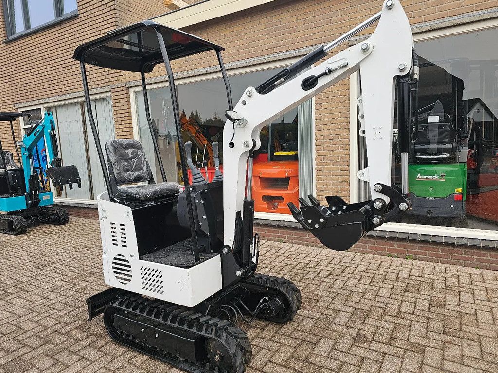 Bobcat Wit jpc minigraver graafmachine diesel