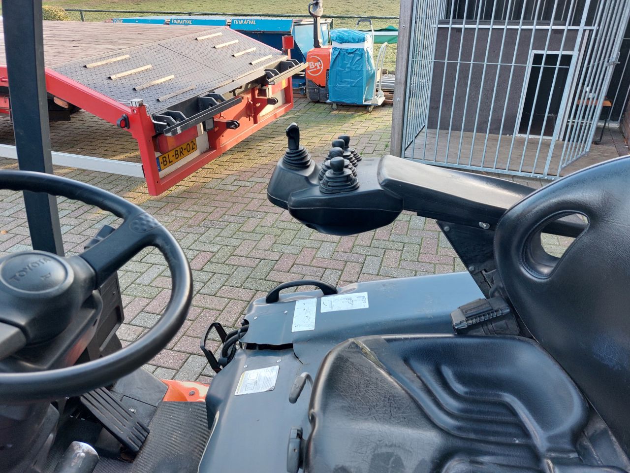 Toyota 7FBE20 triplex sideshift