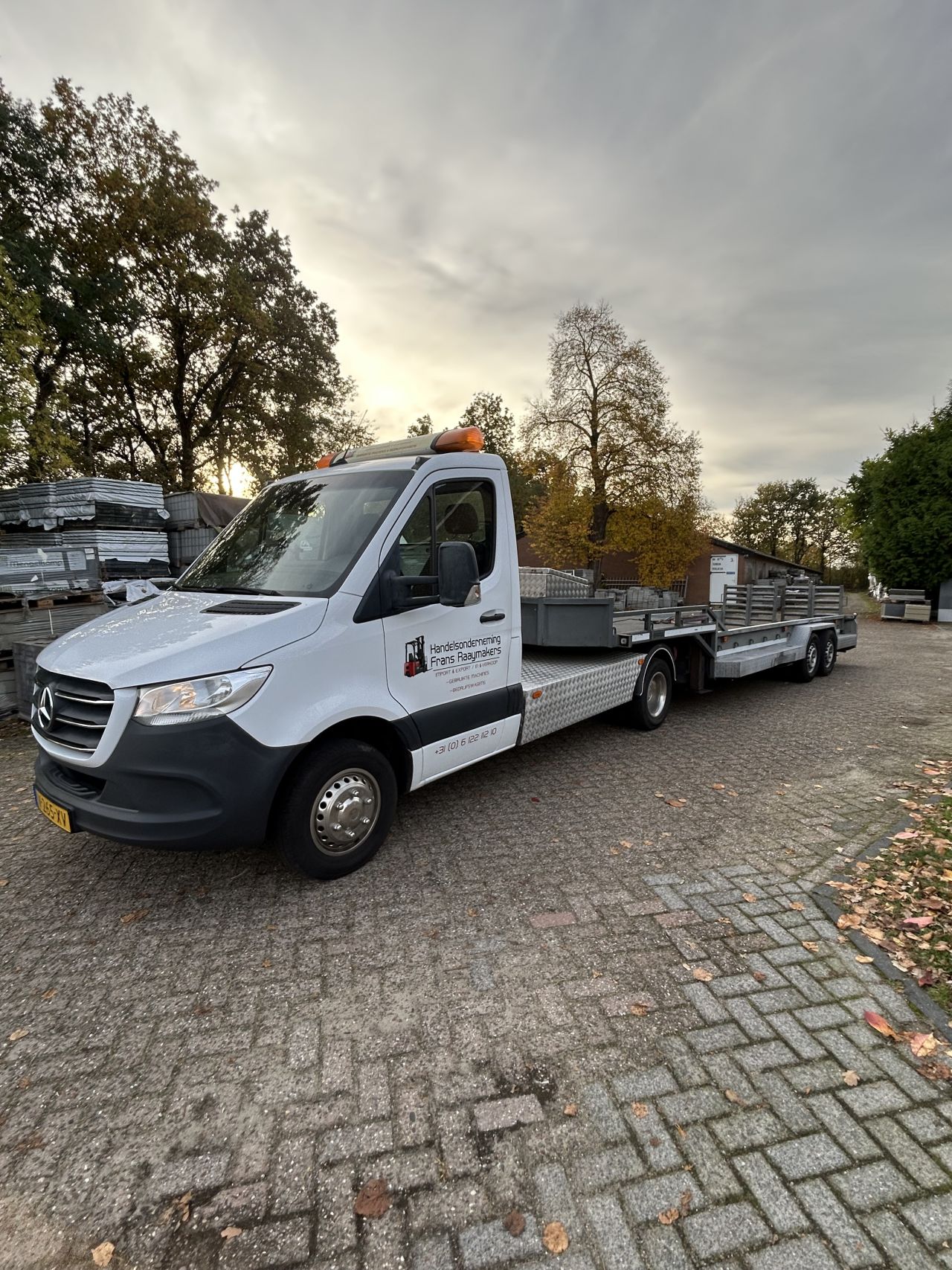 Sprinter be veldhuizen oplegger