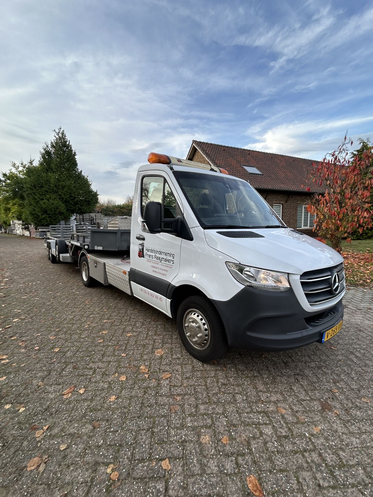 Sprinter be veldhuizen oplegger