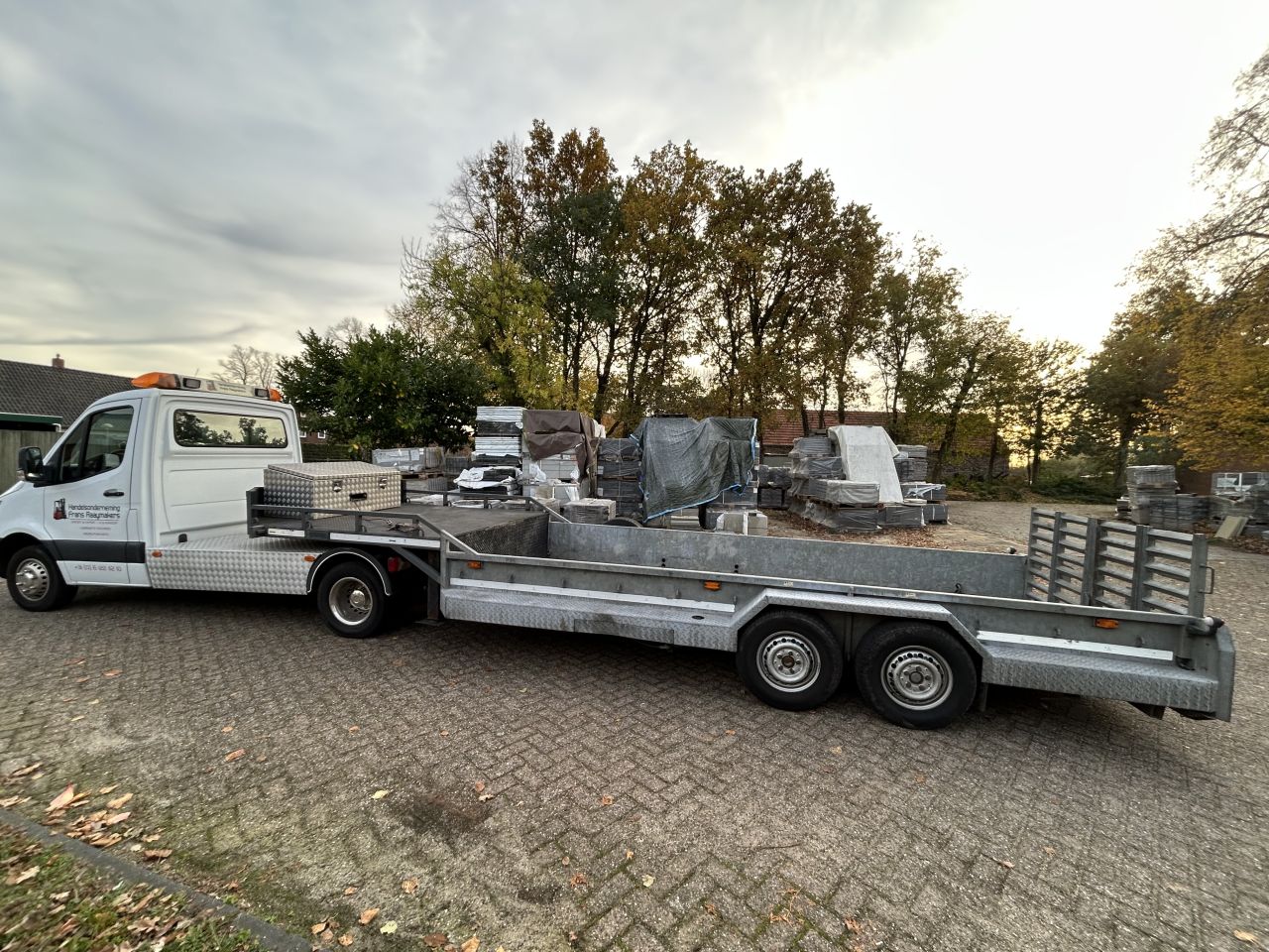 Sprinter be veldhuizen oplegger