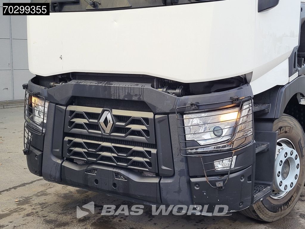 Renault C 460 6X2 20 tons Hyva 20-57-S containersystem Lift+steering Axle Automatic LED