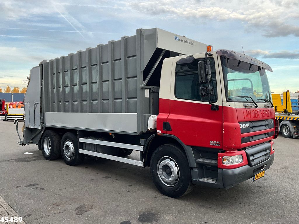 DAF FAG 75 CF 310 Manual gearbox Geesink / van Schijndel 22m³