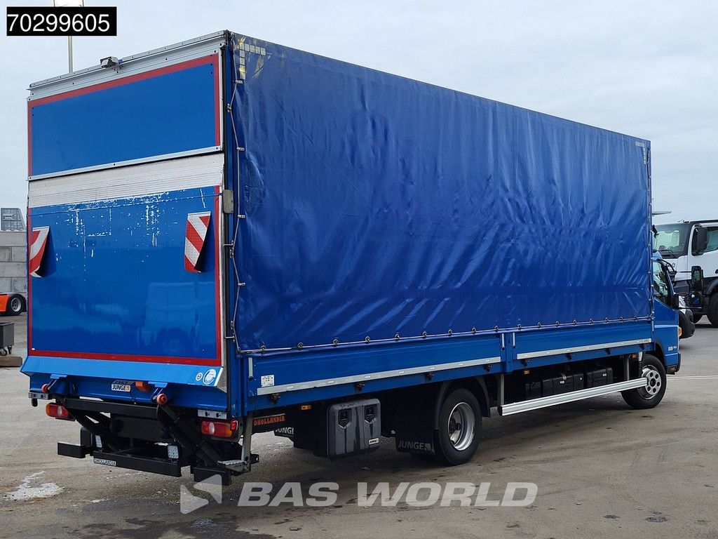 Mitsubishi Canter 7C18 4X2 Curtainsider Automatic 1000kg Ladebordwand Euro 6