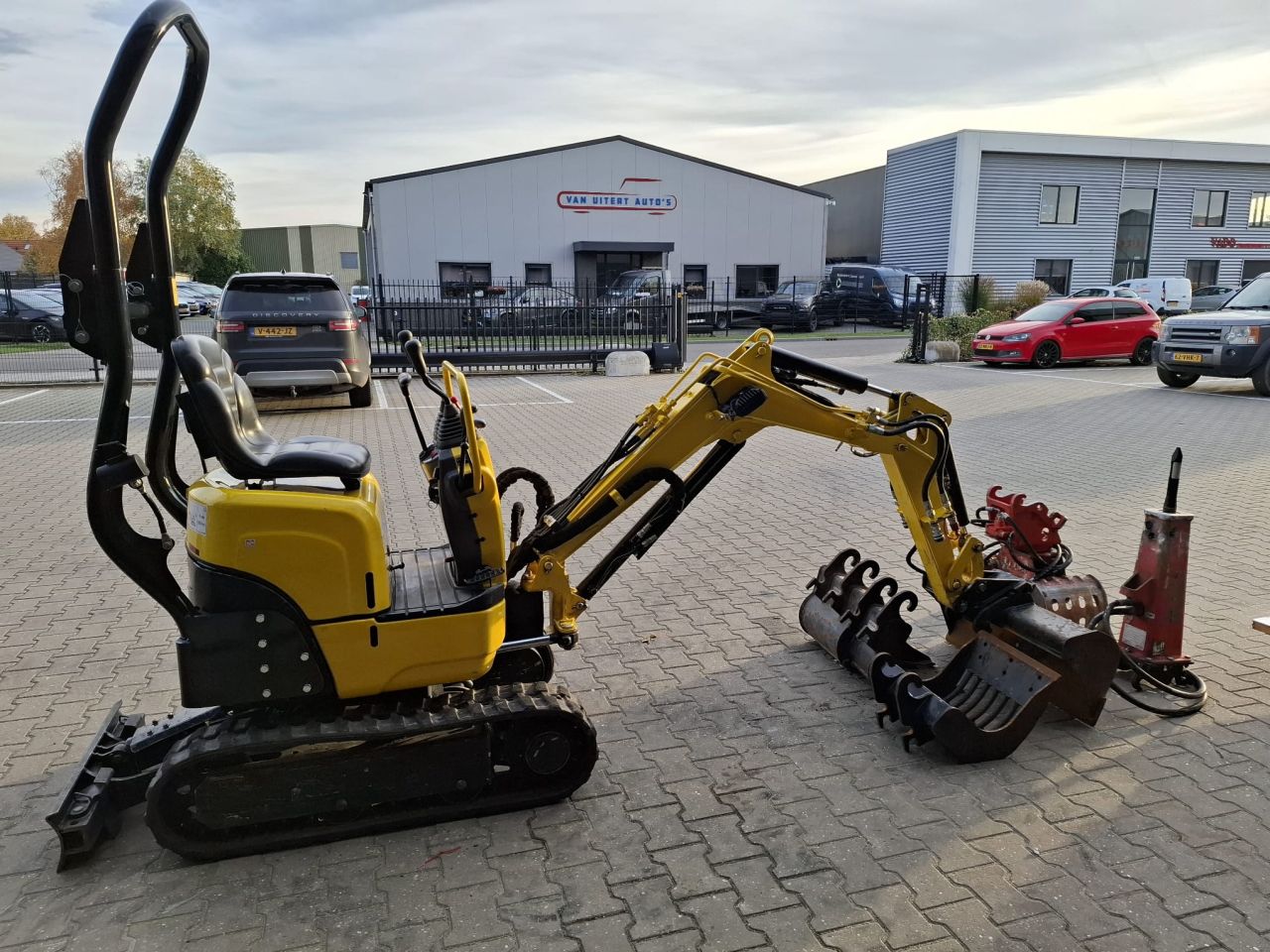Yanmar sv08 zeer compleet