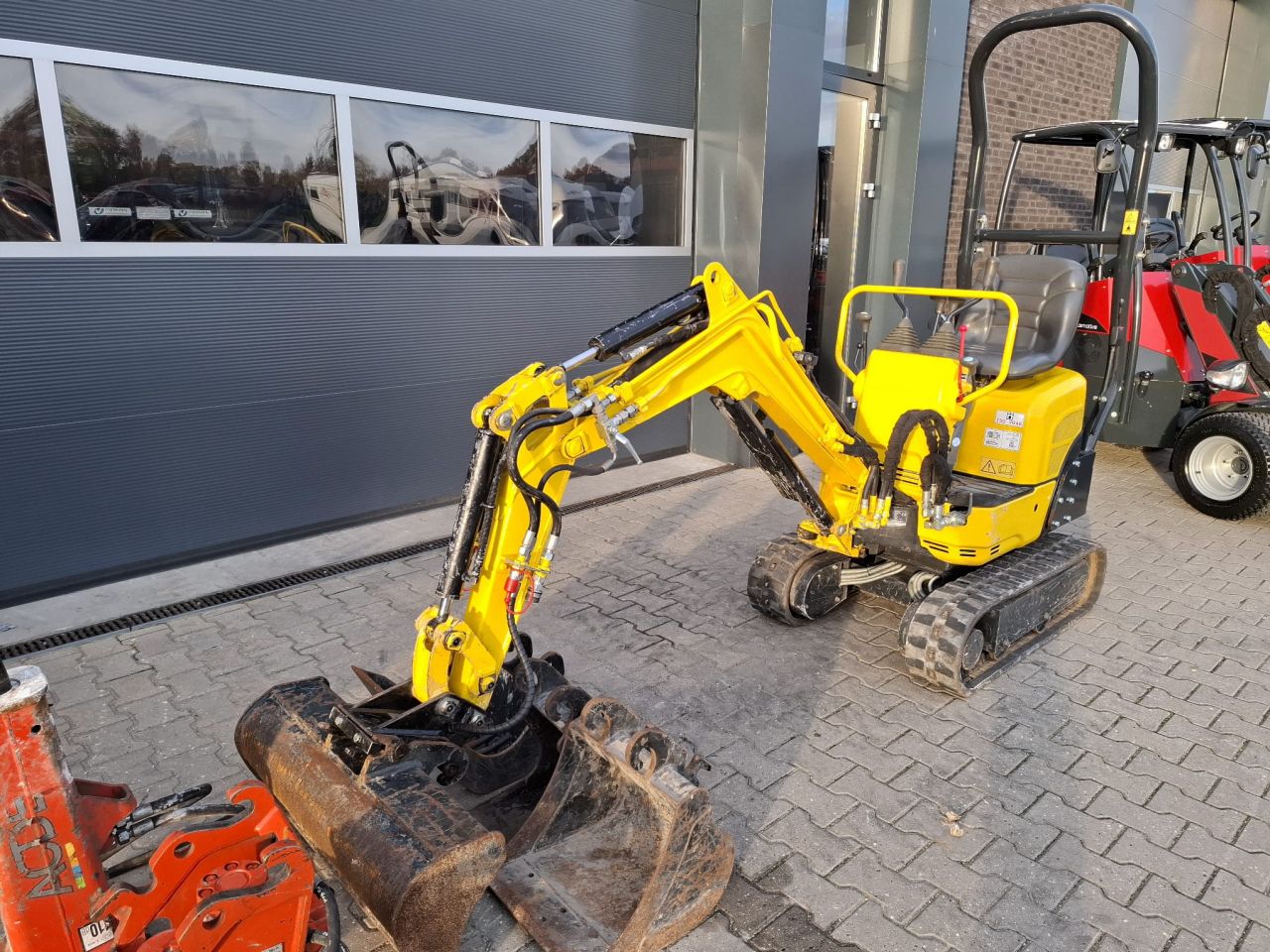 Yanmar sv08 zeer compleet