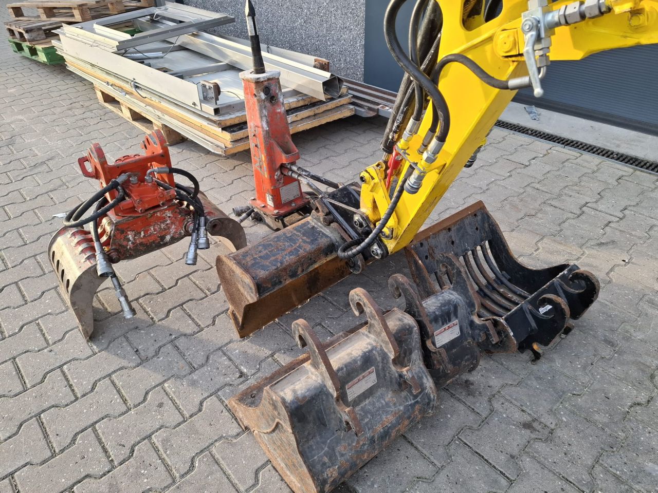 Yanmar sv08 zeer compleet