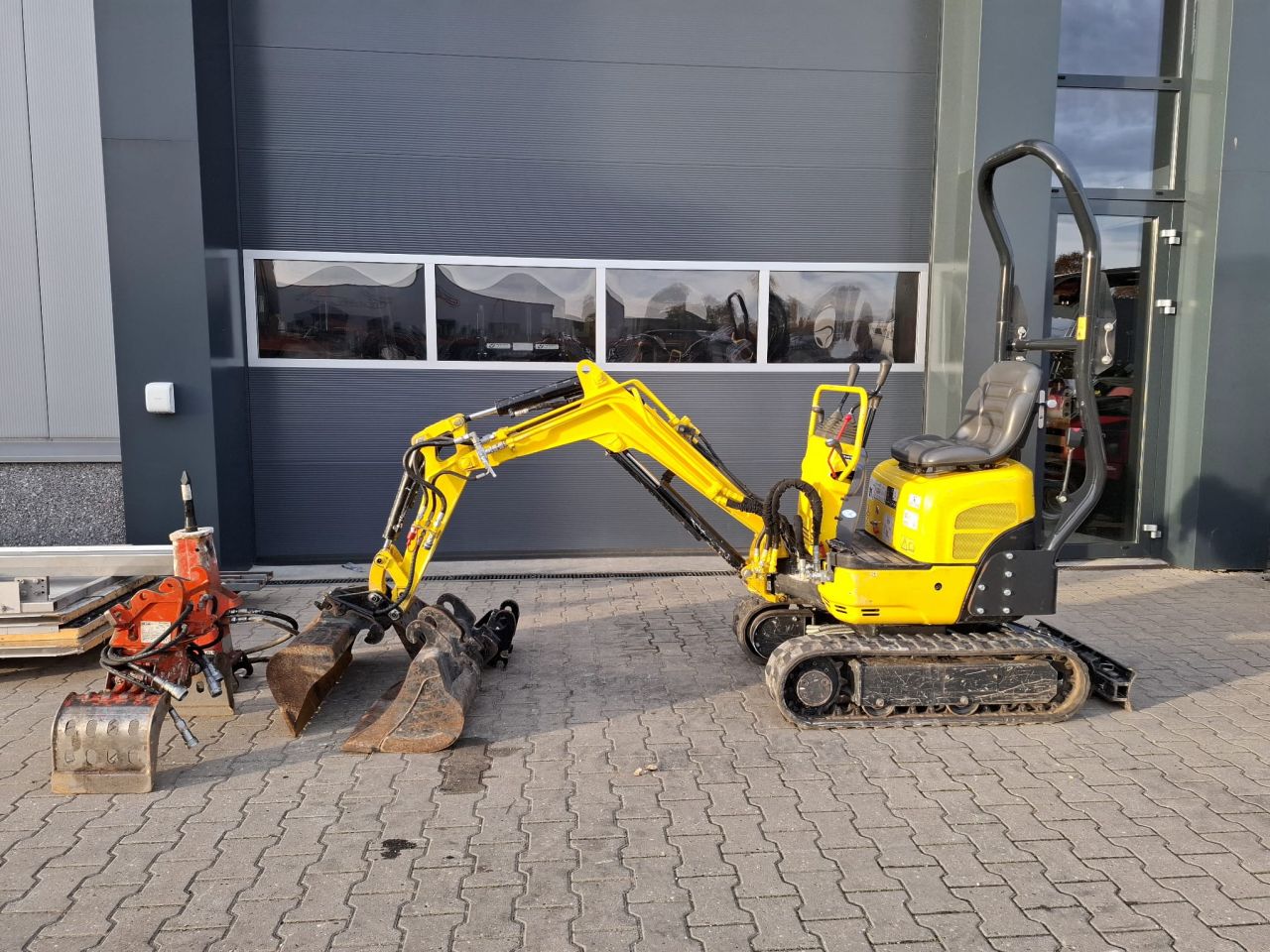 Yanmar sv08 zeer compleet
