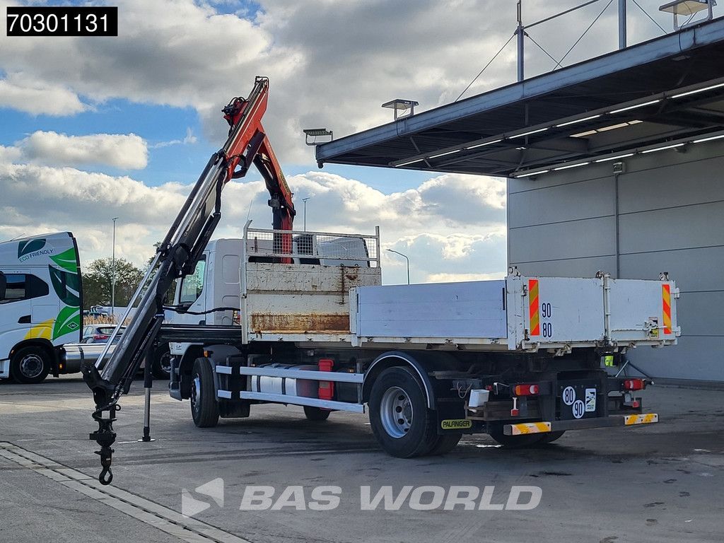 DAF LF 310 4X2 Palfinger PK12002 EH Kran Crane 7m3 tipper Automatic Euro 6