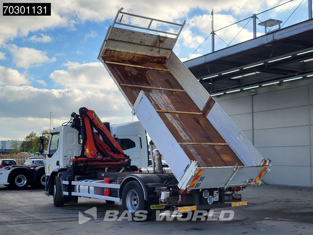 DAF LF 310 4X2 Palfinger PK12002 EH Kran Crane 7m3 tipper Automatic Euro 6