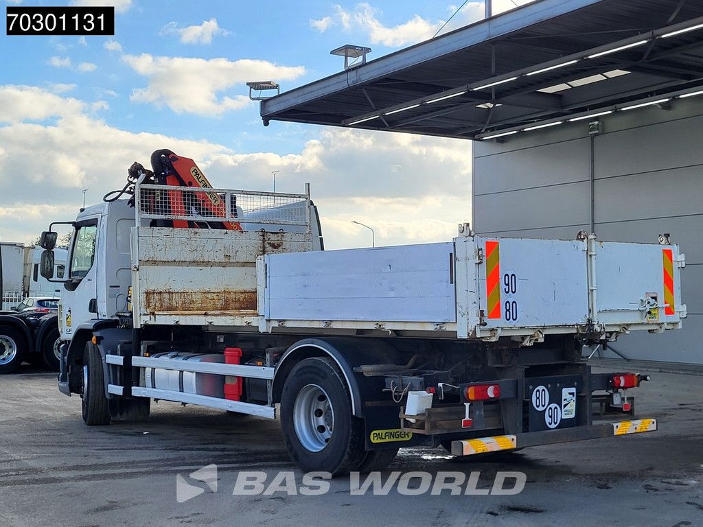DAF LF 310 4X2 Palfinger PK12002 EH Kran Crane 7m3 tipper Automatic Euro 6