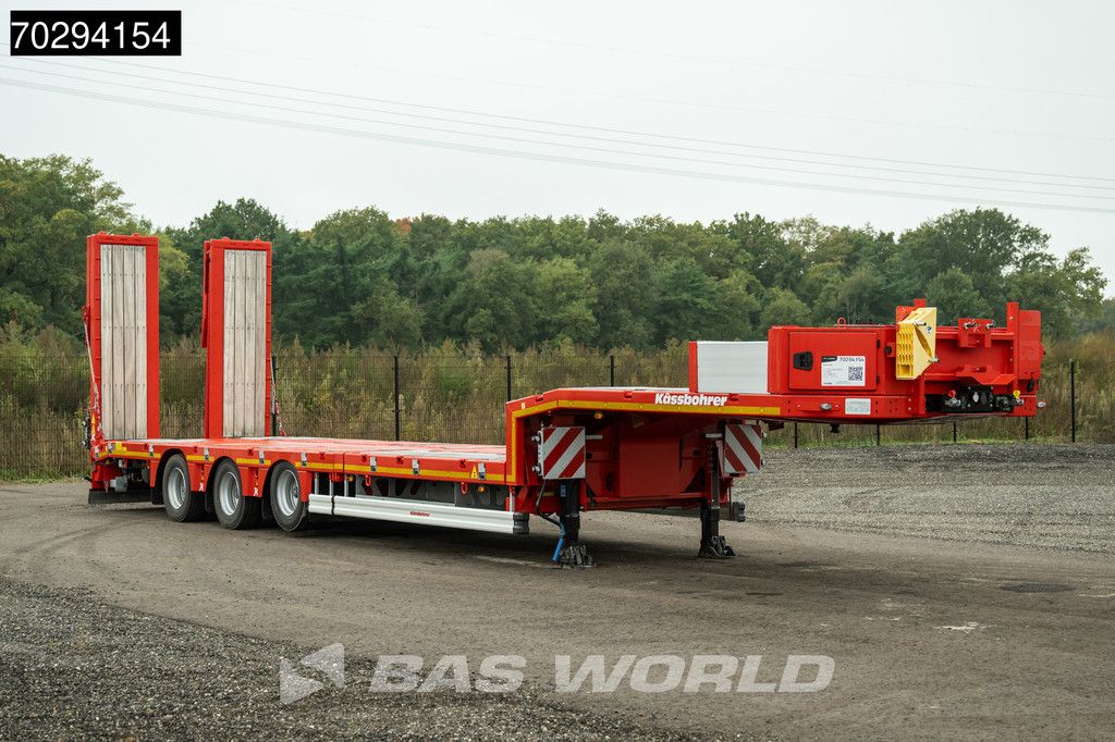 Kässbohrer NEW! Hydraulic Bed 450cm Extendable Lift+Steering Axle