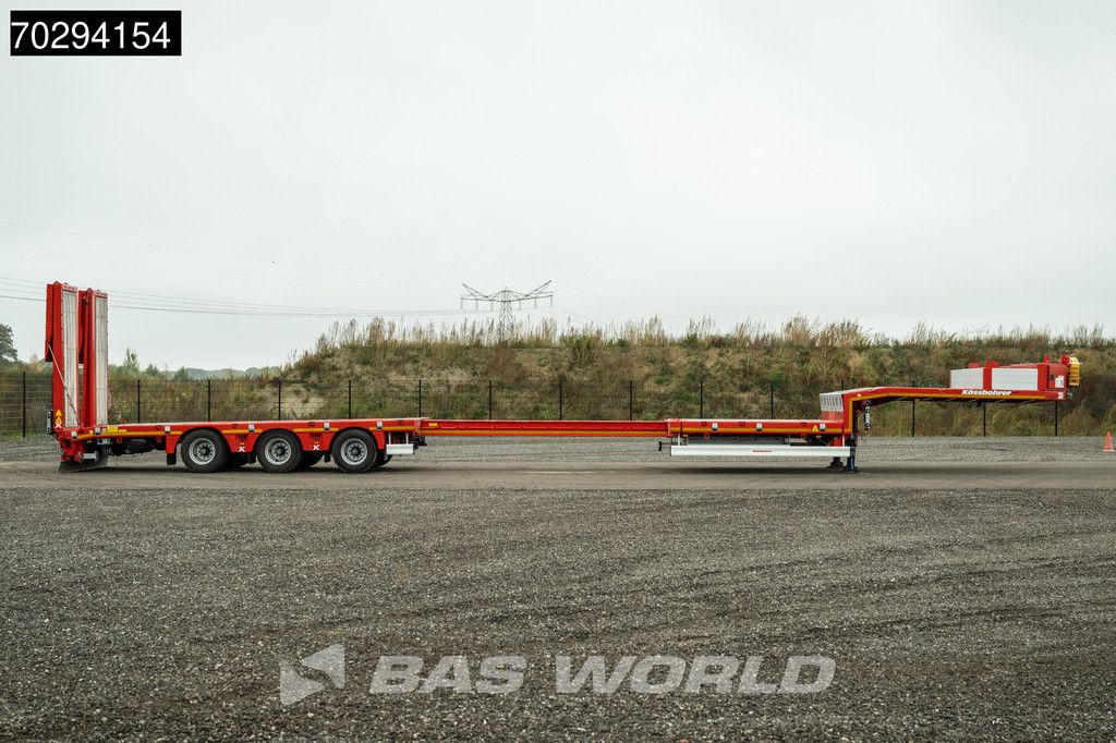 Kässbohrer NEW! Hydraulic Bed 450cm Extendable Lift+Steering Axle