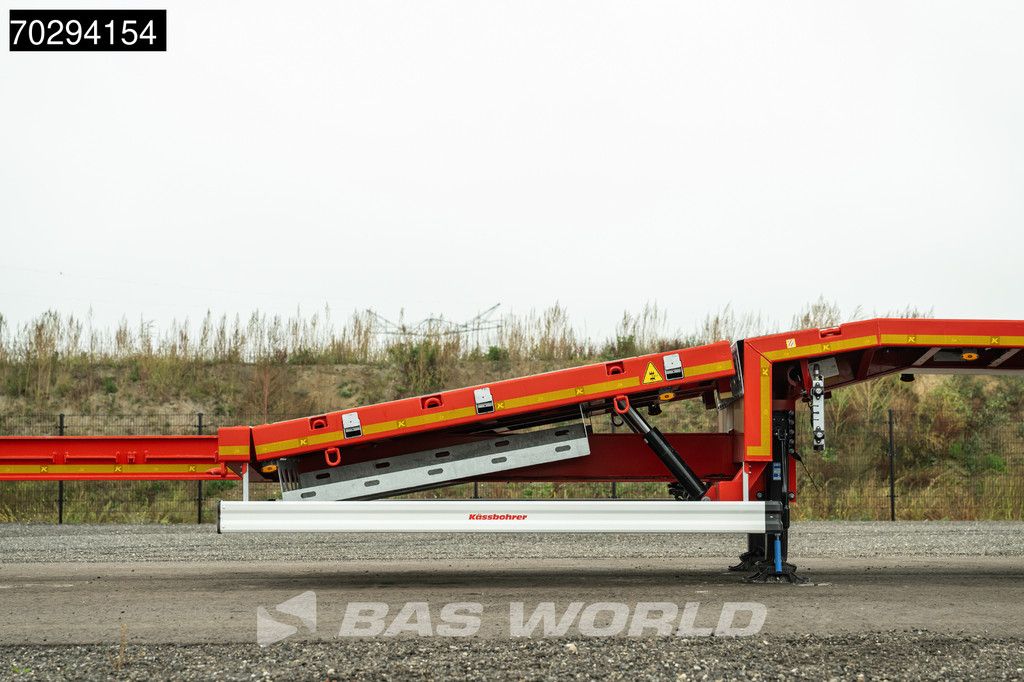 Kässbohrer NEW! Hydraulic Bed 450cm Extendable Lift+Steering Axle