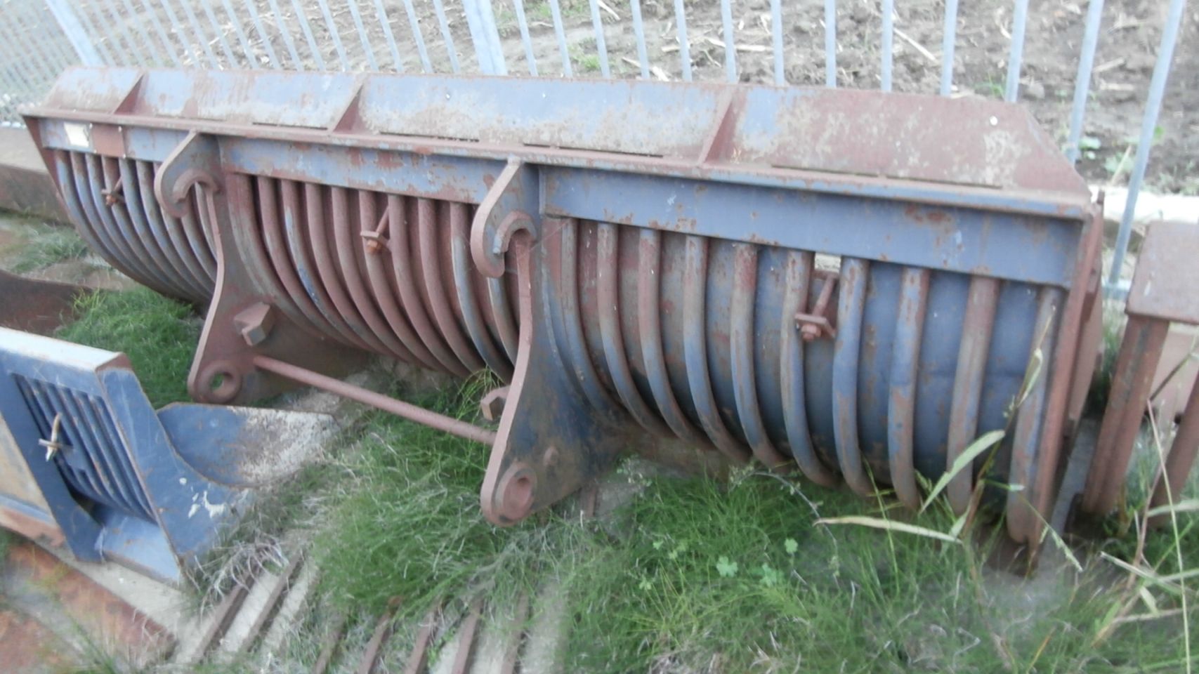 Puinbak met inlegplaat, Ahlmann AZ 14, AZ 150, 260 cm als nieuw