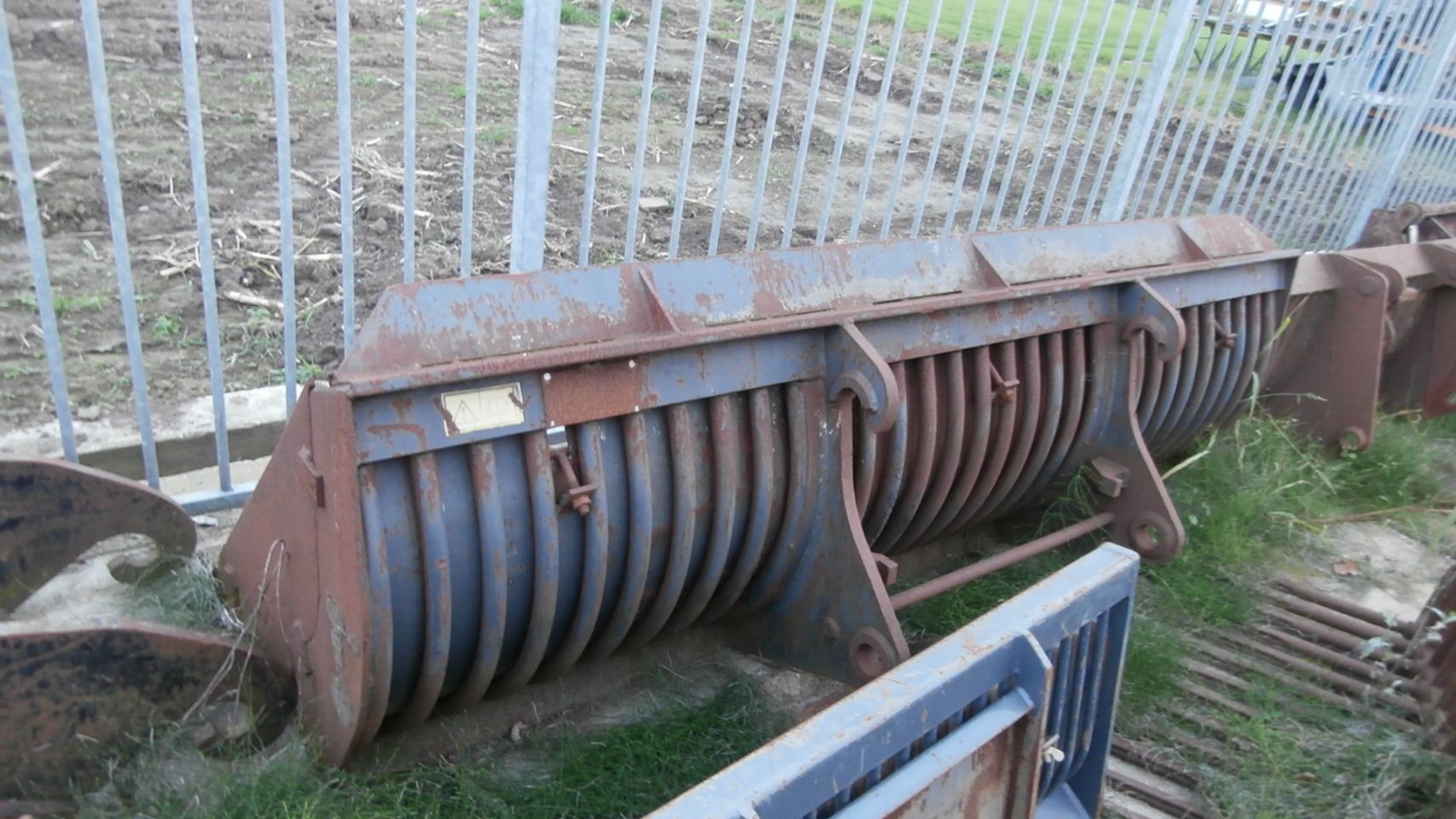 Puinbak met inlegplaat, Ahlmann AZ 14, AZ 150, 260 cm als nieuw