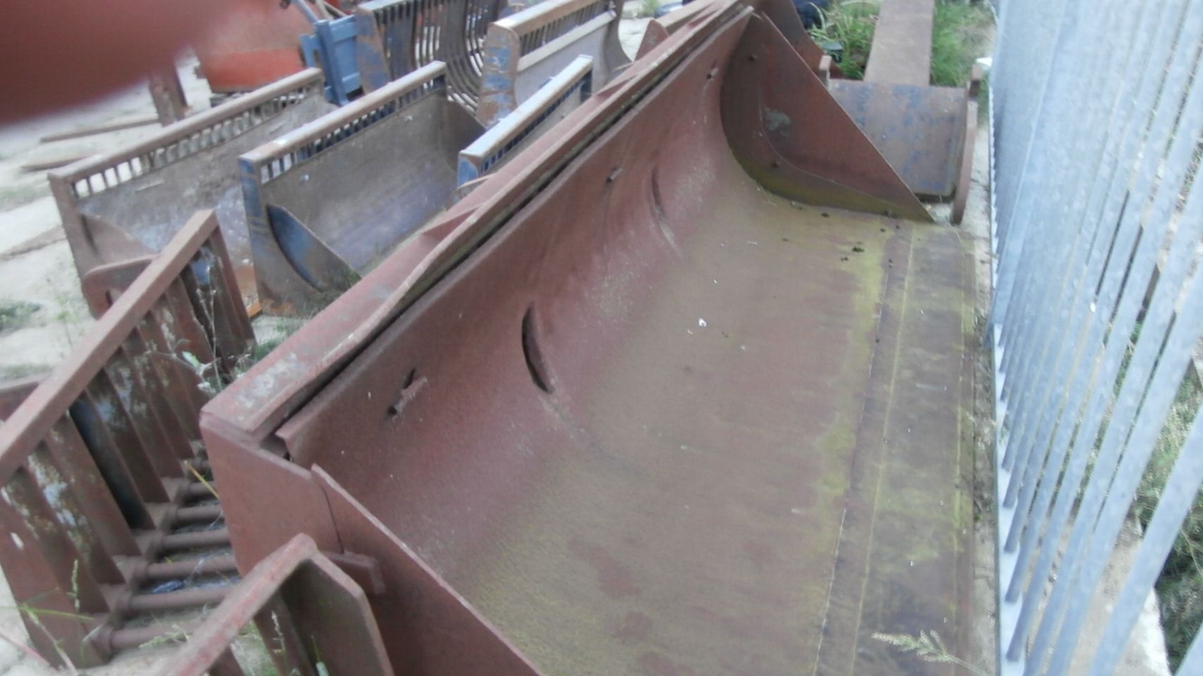 Puinbak met inlegplaat, Ahlmann AZ 14, AZ 150, 260 cm als nieuw