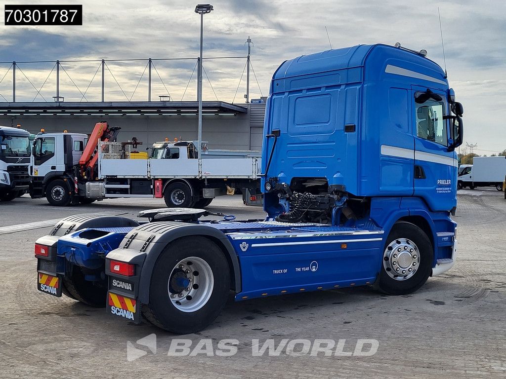 Scania R520 4X2 V8 Retarder 2x Tanks Alcoa Leder