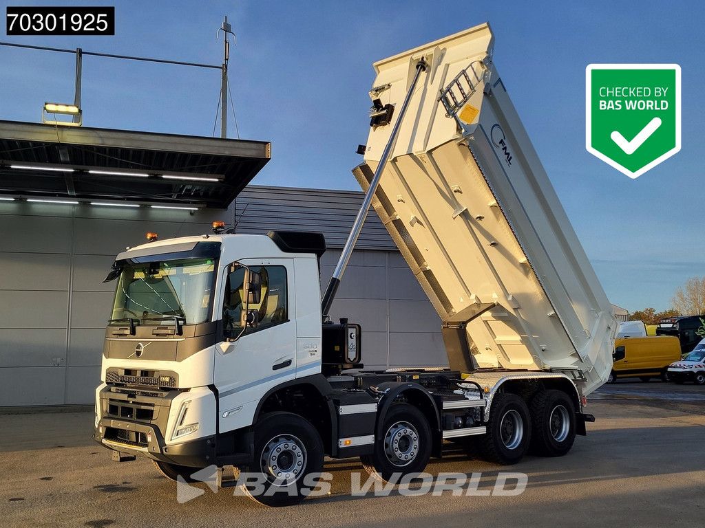 Volvo FMX 500 8X4 NEW! 18m3 tipper Steelsuspension Big-Axle Automatic Euro 6