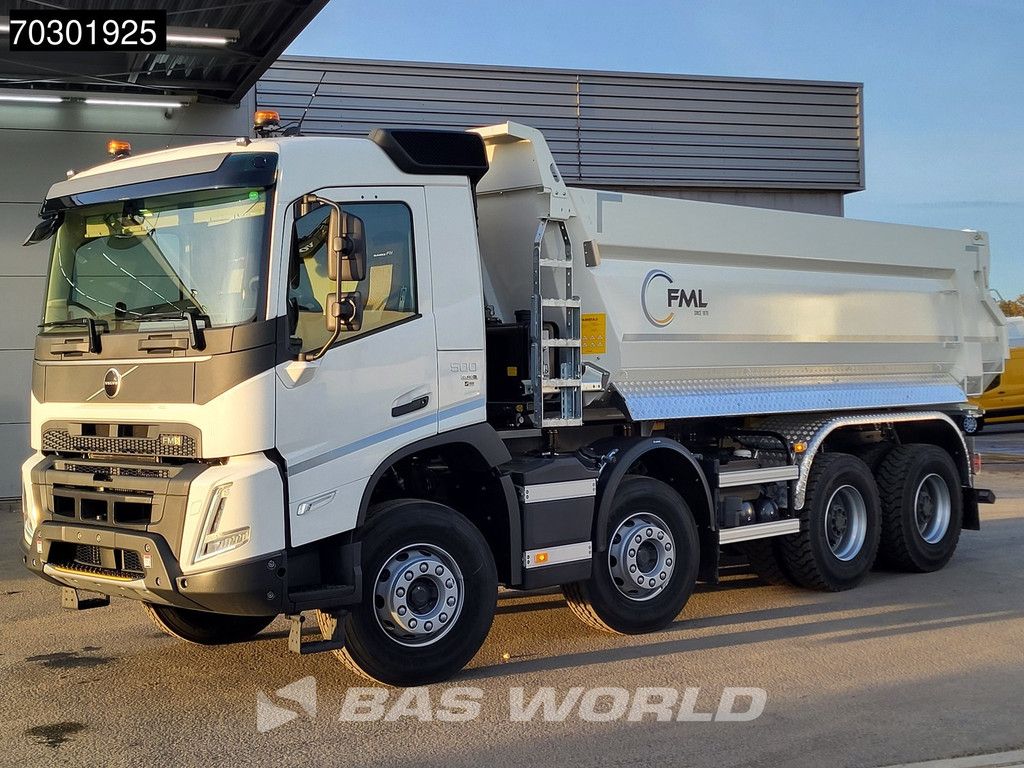 Volvo FMX 500 8X4 NEW! 18m3 tipper Steelsuspension Big-Axle Automatic Euro 6