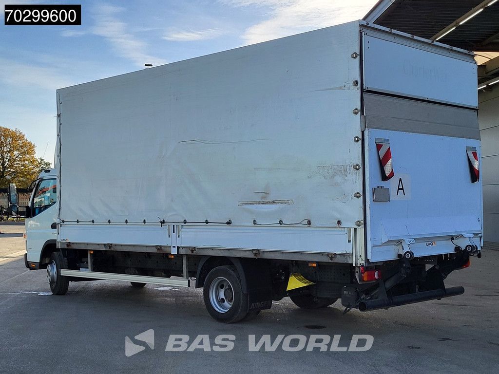 Mitsubishi Fuso 7C 18 4X2 7.5tonner curtainsider Automatic Ladebordwand Euro 6