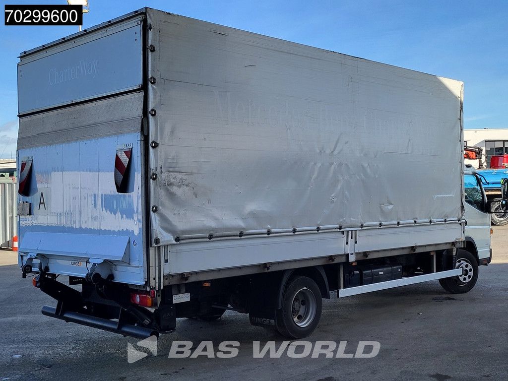 Mitsubishi Fuso 7C 18 4X2 7.5tonner curtainsider Automatic Ladebordwand Euro 6