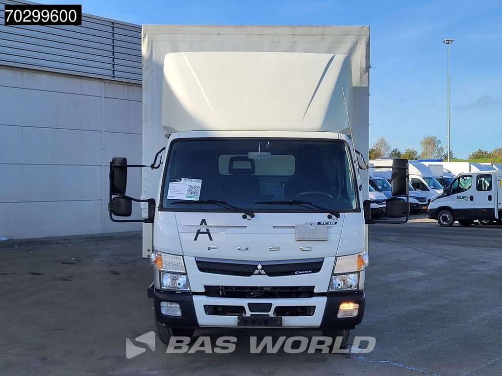Mitsubishi Fuso 7C 18 4X2 7.5tonner curtainsider Automatic Ladebordwand Euro 6