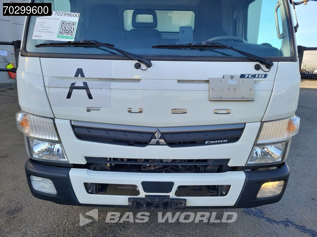 Mitsubishi Fuso 7C 18 4X2 7.5tonner curtainsider Automatic Ladebordwand Euro 6