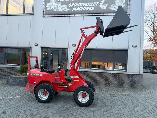 Schaffer 336 Minishovel Kniklader Giant Weidemann Avant
