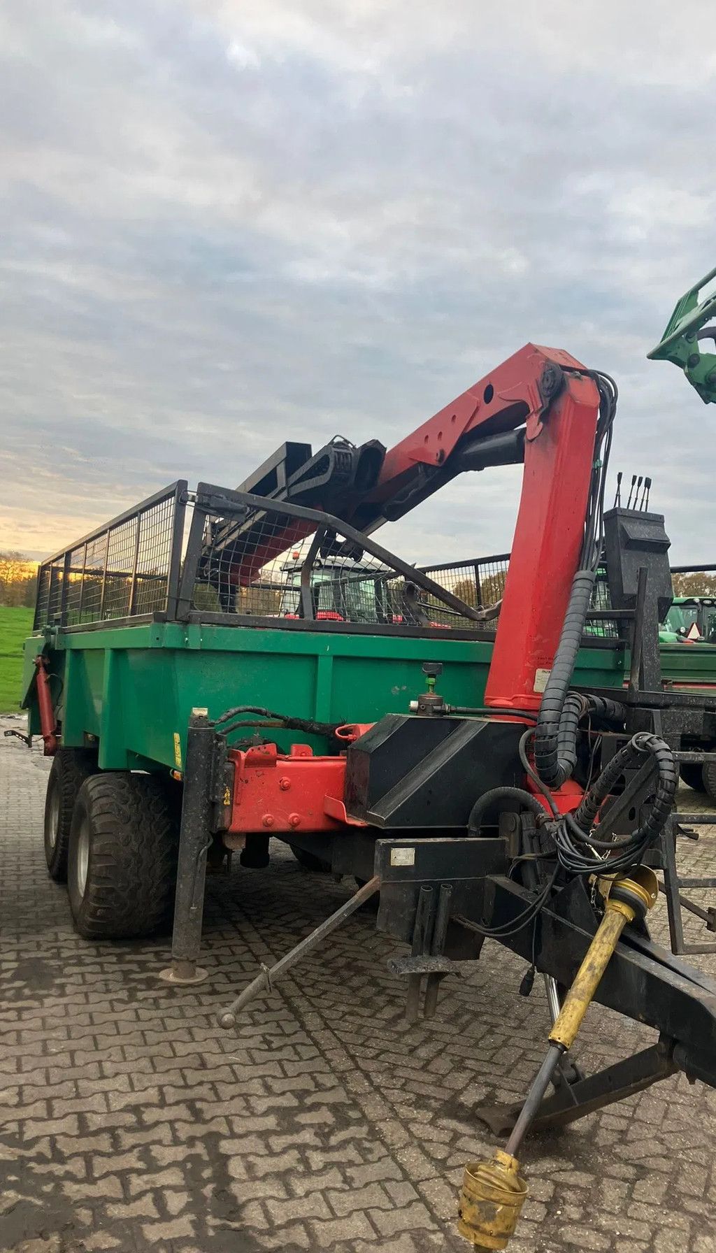 MULLIE Gt 10 kipper met kraan