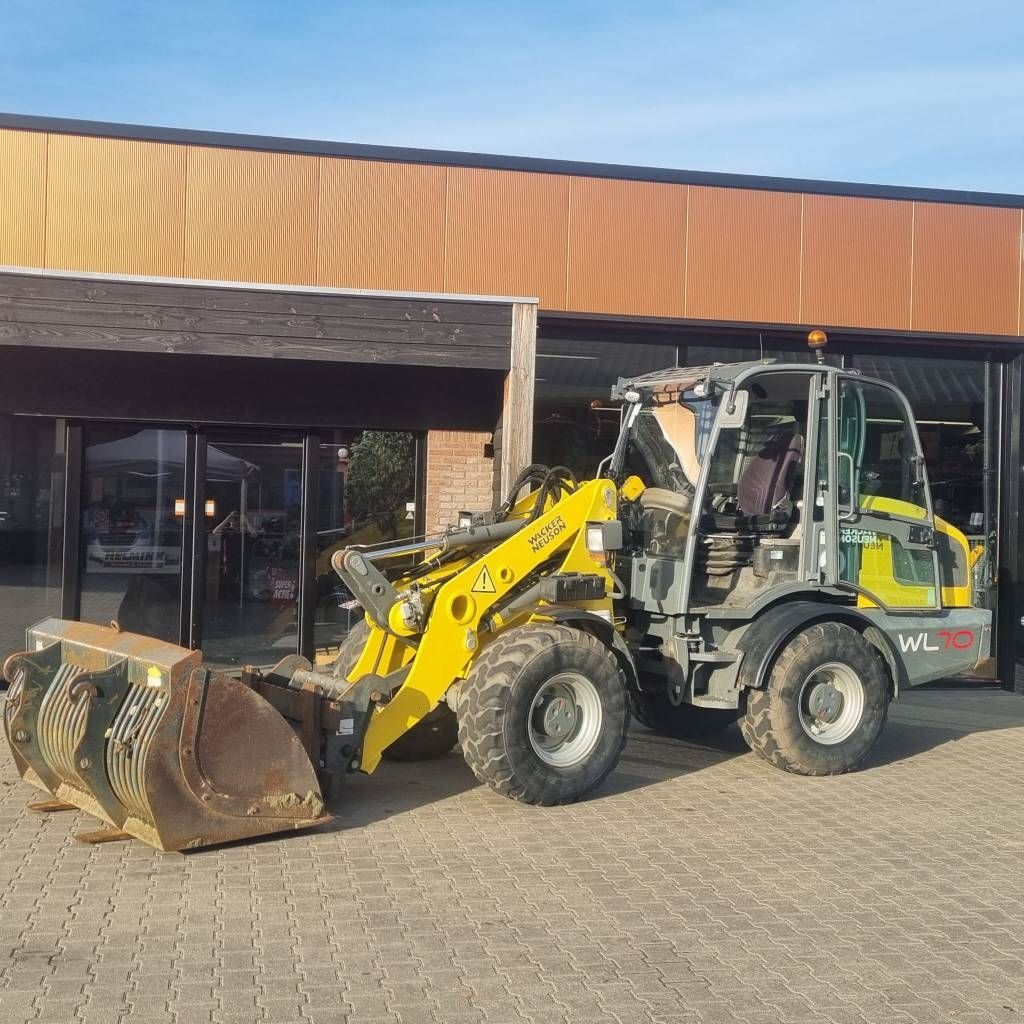 Wacker Neuson Voorzien van Laserbord WL 70