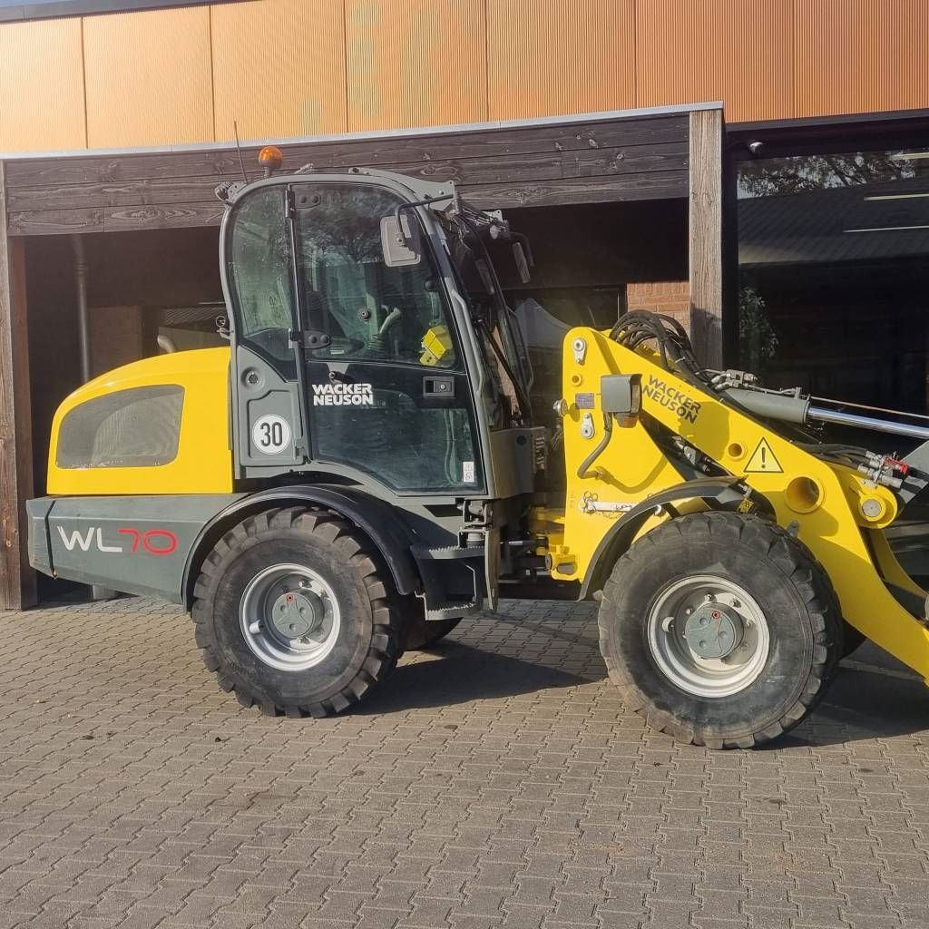 Wacker Neuson Voorzien van Laserbord WL 70
