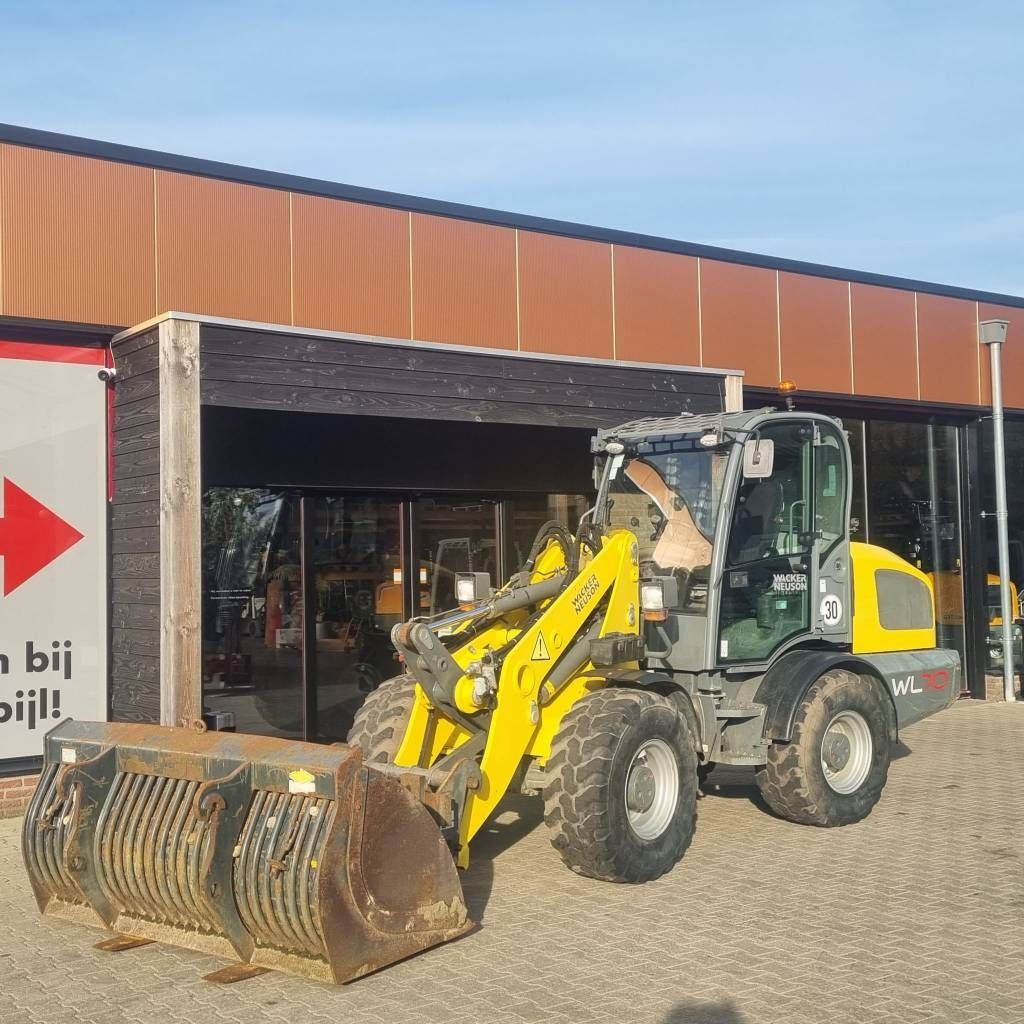 Wacker Neuson Voorzien van Laserbord WL 70