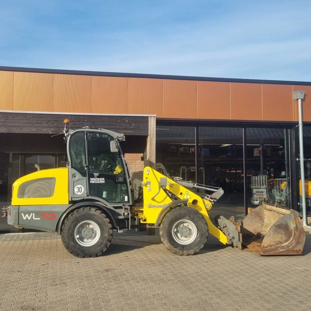 Wacker Neuson Voorzien van Laserbord WL 70
