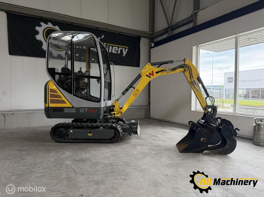 Wackerneuson ET16 Weinig uren!!! Z.G.A.N.