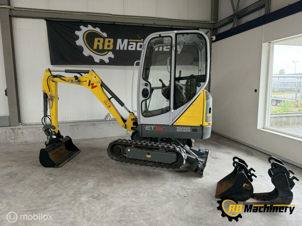 Wackerneuson ET16 Weinig uren!!! Z.G.A.N.