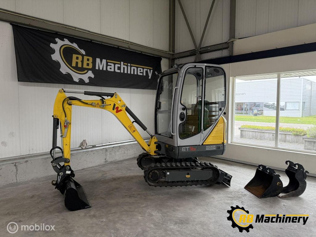 Wackerneuson ET16 Weinig uren!!! Z.G.A.N.