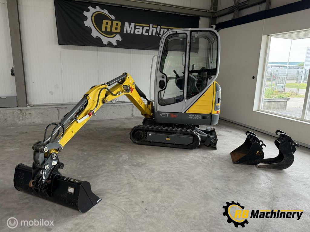 Wackerneuson ET16 Weinig uren!!! Z.G.A.N.