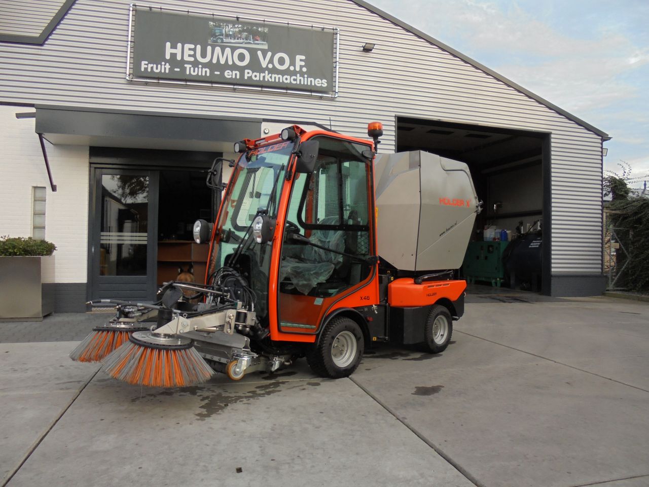 Nw,holder X45,veeg/zuig opbouw