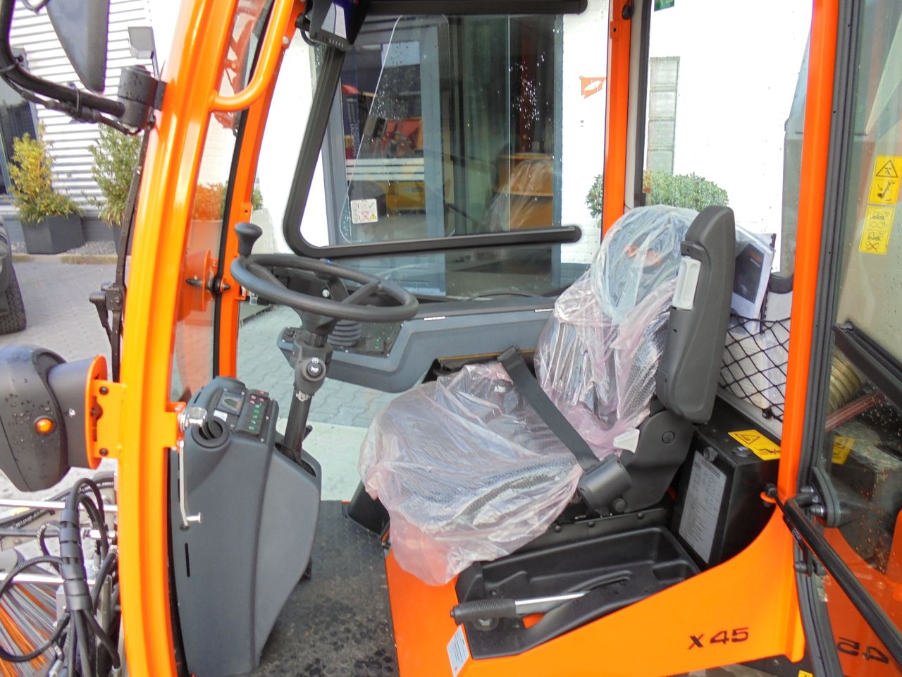 Nw,holder X45,veeg/zuig opbouw